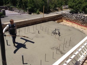 swimming pool gunite constructioon-40